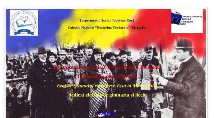 Concurs online dedicat eroilor Marii Uniri