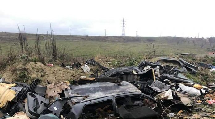 Deșeuri abandonate în Târgu Jiu! Garda de Mediu a demarat anchetă!