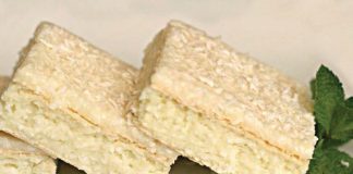 Rețeta săptămânii – Prăjitură felie de cocos