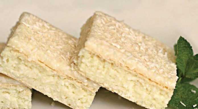 Rețeta săptămânii – Prăjitură felie de cocos