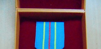 Cu prilejul Zilei Armatei României, locotenent-colonelului (rtr.) Gheorghe Bușe i-a fost conferită Emblema de Merit „Rezerva Armatei României” clasa a II-a