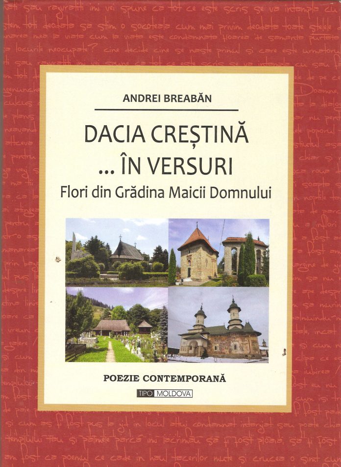 coperta Dacia crestina in versuri Andrei Breaban