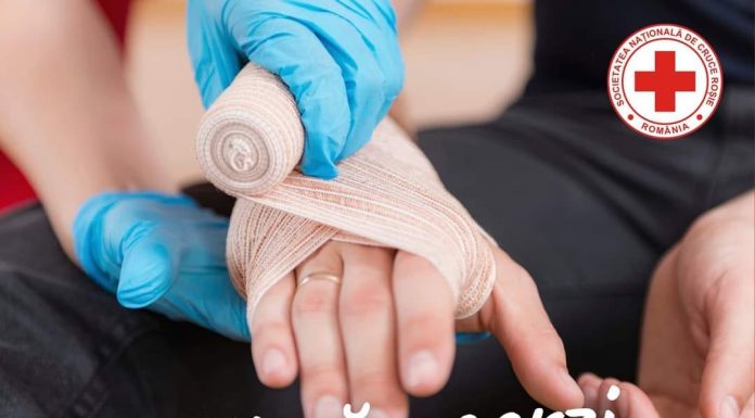 Curs de prim-ajutor, la Crucea Roșie Gorj