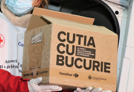 „Cutia cu bucurie” pentru familii nevoiașe din Gorj