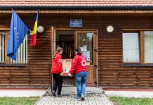 Crucea Roșie Română și Ariston Thermo România au donat Direcției de Asistență Socială și Protecția Copilului Gorj boilere performante