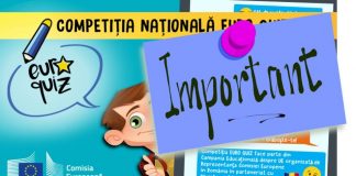 A fost prelungit termenul de înscriere la concursul ,,Euro Quiz”