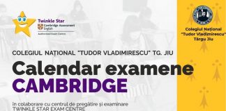 Examene Cambridge la Târgu-Jiu