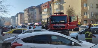 Explozie într-un apartament din Târgu-Jiu. O bătrână, la spital cu arsuri la nivelul feței