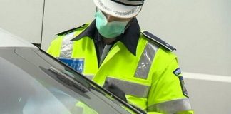 Fără permis, dar și cu număr de înmatriculare fals