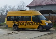 Șoferul de pe microbuzul școlar din Târgu Cărbunești are COVID-19