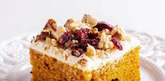 Rețeta săptămânii – Prăjitură cu dovleac și cremă de brânză