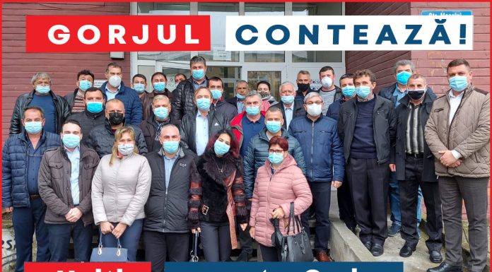 Primarii de pe Valea Motrului susțin candidații PSD la alegerile parlamentare