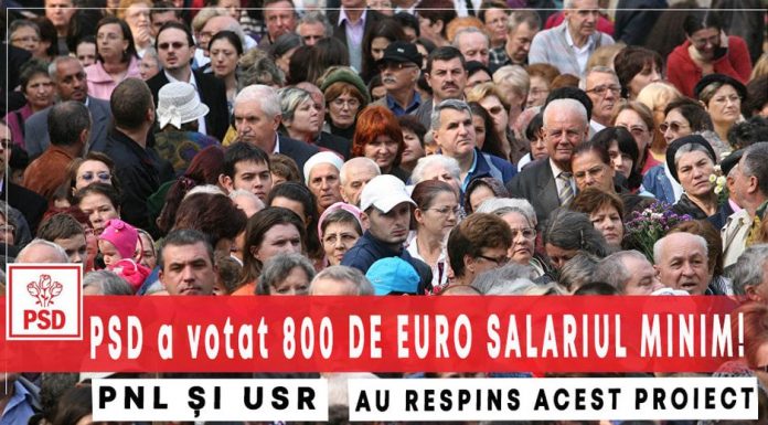 Românii ar fi putut avea peste 800 de euro salariul minim!
