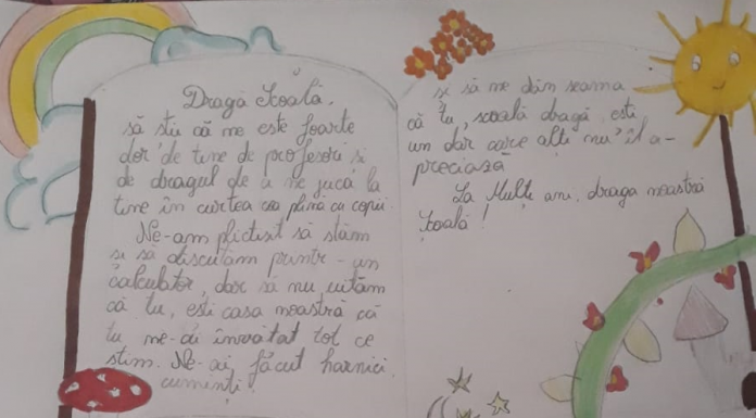 Școala Gimnazială ”Sfântul Nicolae”: ”E ziua școlii noastre – motiv de mândrie”