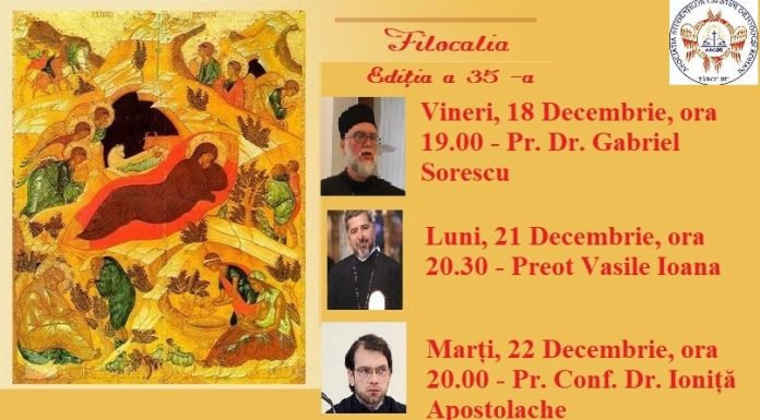 ”Filocalia”, la a 35-a ediție