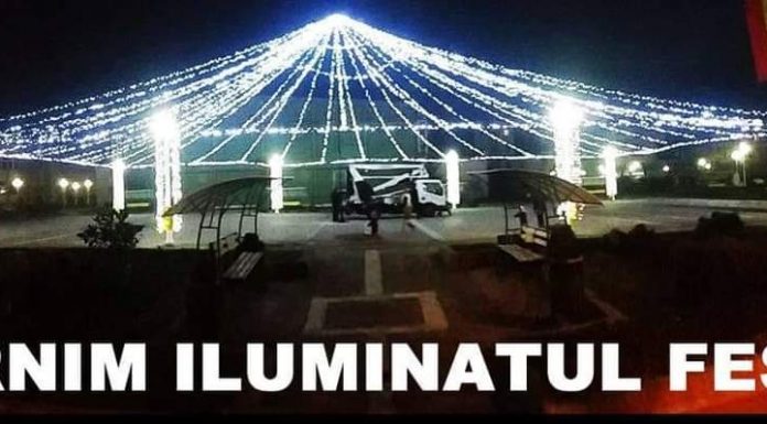 Iluminatul festiv, pornit în această seară și la Rovinari
