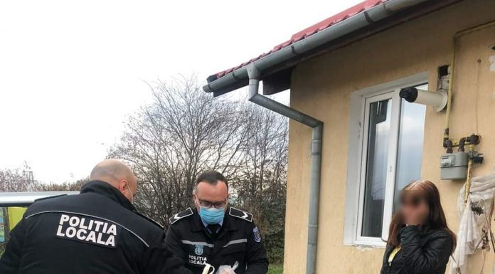 Surpriză de Moș Nicolae de la polițiștii locali pentru o familie din Târgu Jiu