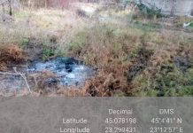 O nouă amendă a Gărzii de Mediu la Turcinești