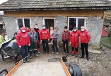 Ajutor umanitar din partea salvamontiștilor gorjeni