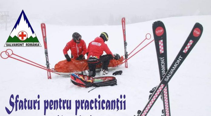 Vezi sfaturile salvamontiștilor pentru practicanții sporturilor de iarnă!