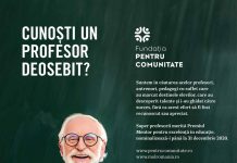 Ultima săptămână de nominalizări la Premiul Mentor pentru excelență în educație