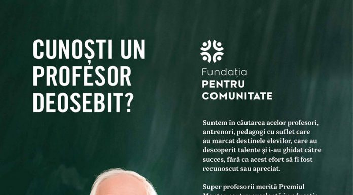 Ultima săptămână de nominalizări la Premiul Mentor pentru excelență în educație