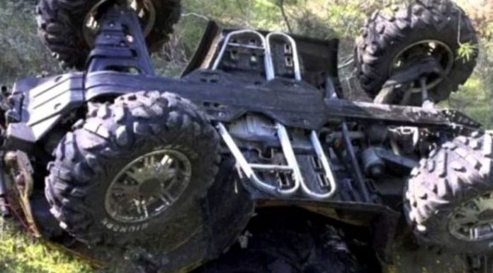 Minor de 13 ani, rănit după ce s-a răsturnat cu ATV-ul