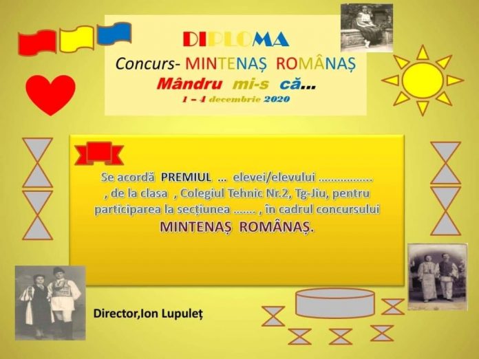 concurs mintenas romanas