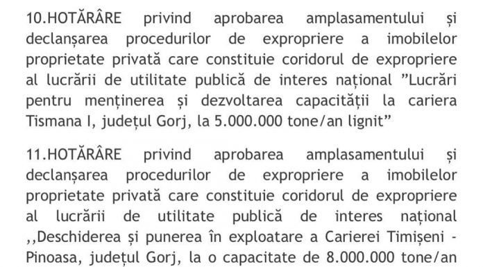 Ajutor pentru CE Oltenia