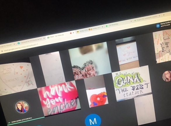 Mesajul elevilor ,,Colegiului Național Tudor Arghezi” pentru profesorii lor