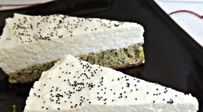 Rețeta săptămânii – Prăjitură cu mac și cremă de mascarpone cu ananas