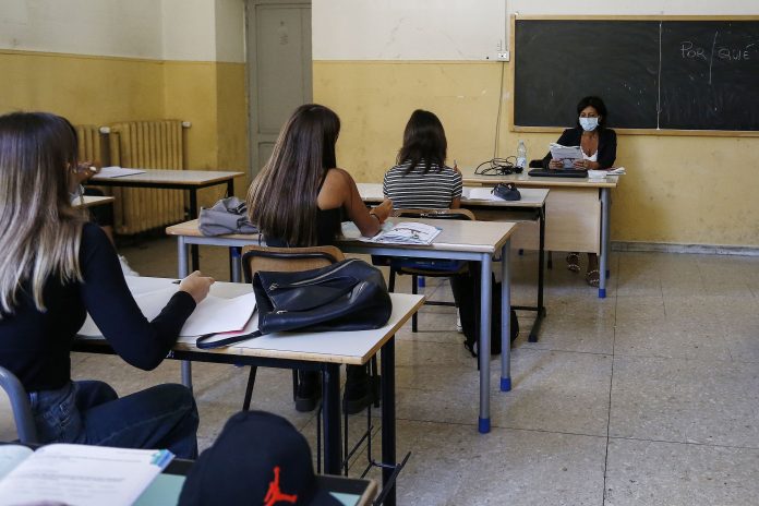 Schools reopening in Italy