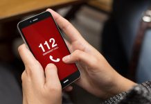 A sunat la 112, după ce a fost bătută de iubit