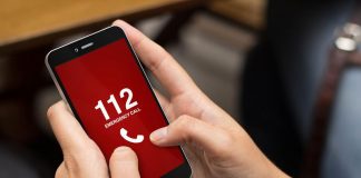 A sunat la 112, după ce a fost bătută de iubit
