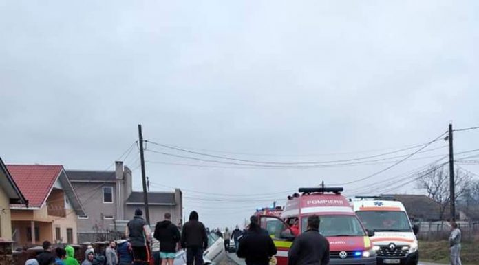 Accident la Plopșoru. Șoferul cu alcoolemie de peste 1 la mie a fost reținut