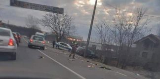 Accident la Răchiți, femeie lovită pe trecerea de pietoni