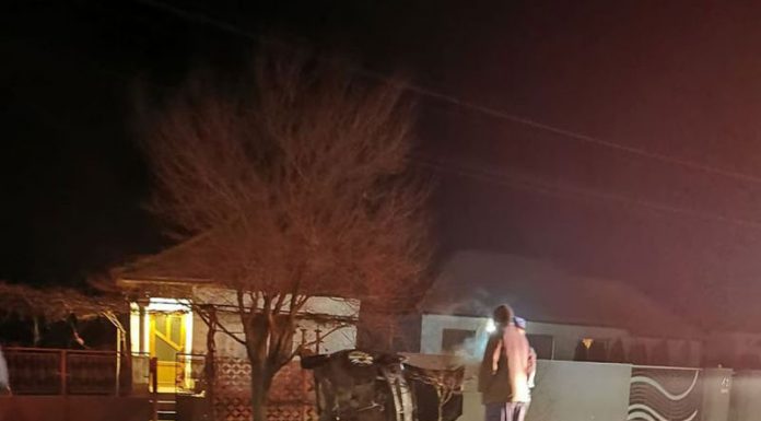 La spital, după ce s-a izbit cu mașina într-un cap de pod. Alcoolemie de aproape 1 la mie!