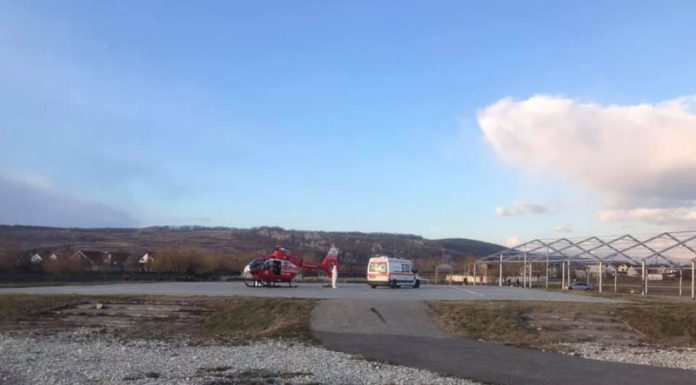 Vrea bani pentru heliport