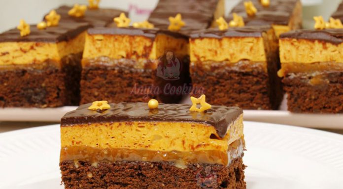 Rețeta săptămânii – Prăjitură cu ciocolată și caramel