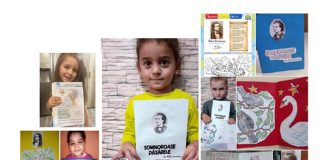 Activitate de succes pentru comemorarea lui Mihai Eminescu, derulată online de elevii Școlii ,,Voievod Litovoi” Târgu-Jiu