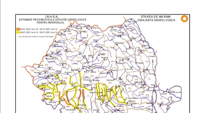Echipele ABA Jiu, în teren! Risc de inundații în Gorj!