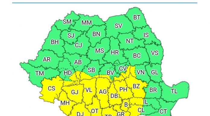 Se anunță ninsori abundente în Gorj! E cod galben!