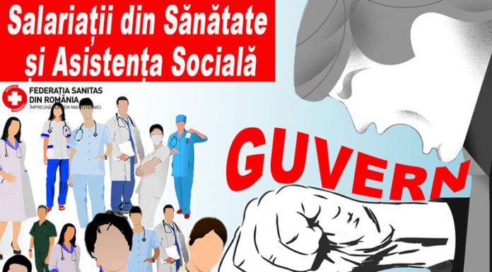 Sanitas anunță pichetări! Protest în fața Prefecturii Gorj pe 12 ianuarie