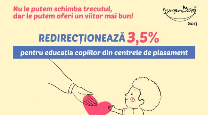 Apel pentru sprijinirea copiilor instituționalizați din Gorj!