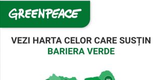 703 gorjeni au semnat pentru campania ,,Bariera Verde” a Greenpeace România