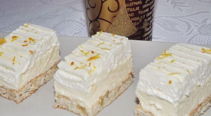 Rețeta săptămânii – Prăjitură cu cremă de lămâie și cremă de mascarpone