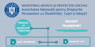 Gorjenii pot depune la DGASPC cereri de decontare a transportului în cazul persoanelor cu dizabilități