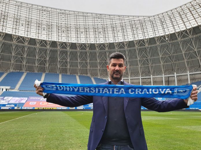 Marinos Ouzounidis a preluat Universitatea Craiova