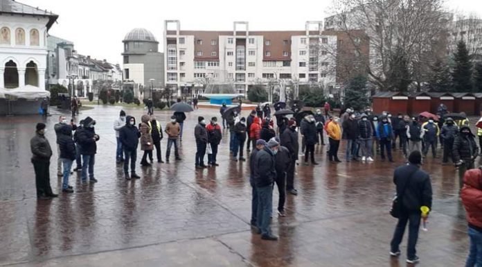 Protestul minerilor și energeticienilor, în două părți