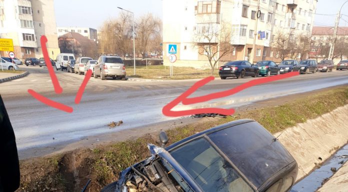 Un tânăr de 18 ani a aruncat o familie în șanț!